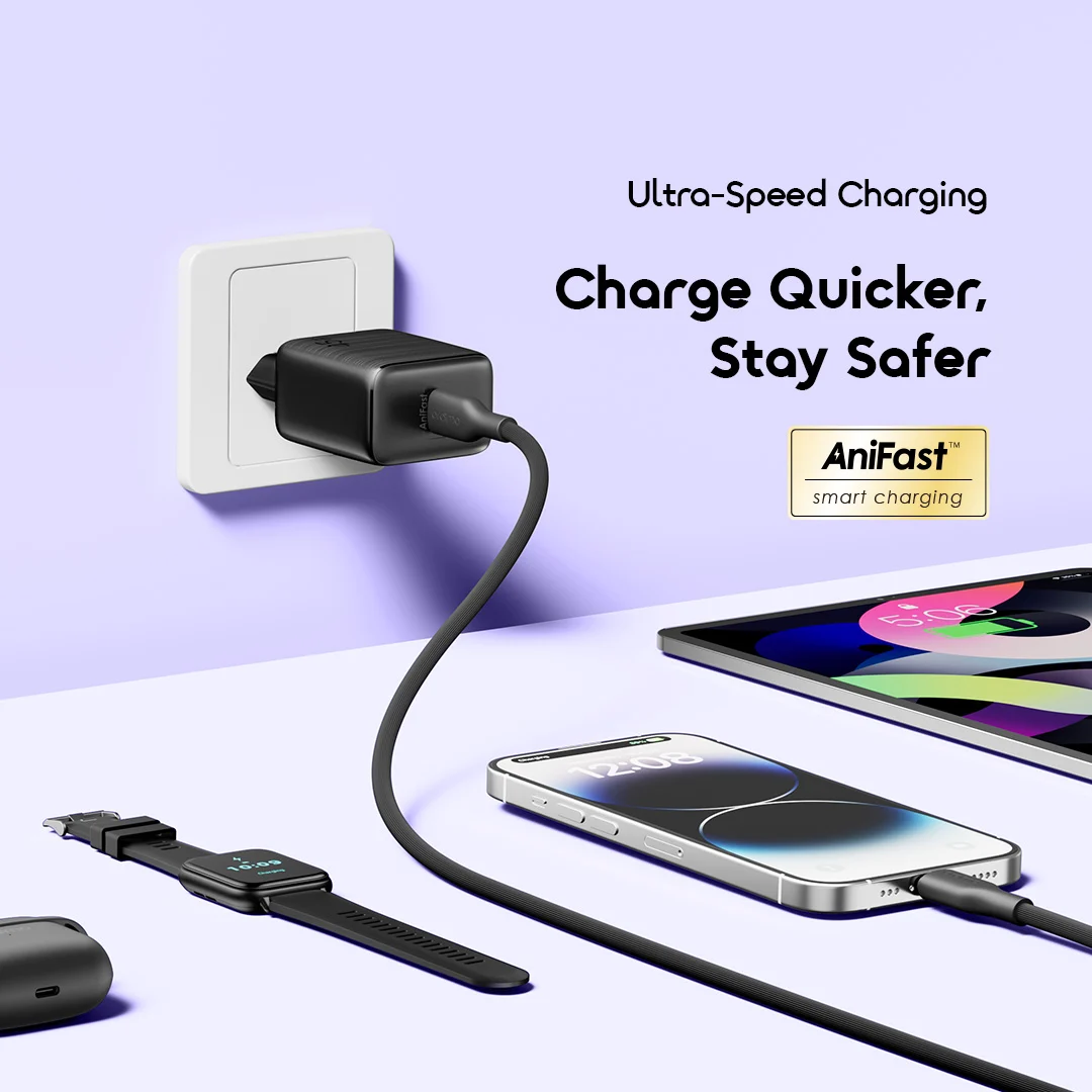 oraimo PowerGaN 451 45W Gan Ultra Fast Wall Charger OCW-5451E 5 safe speed charging oraimo PowerGaN 451 45W Gan Ultra Fast Wall Charger OCW-5451E 5 safe speed charging
