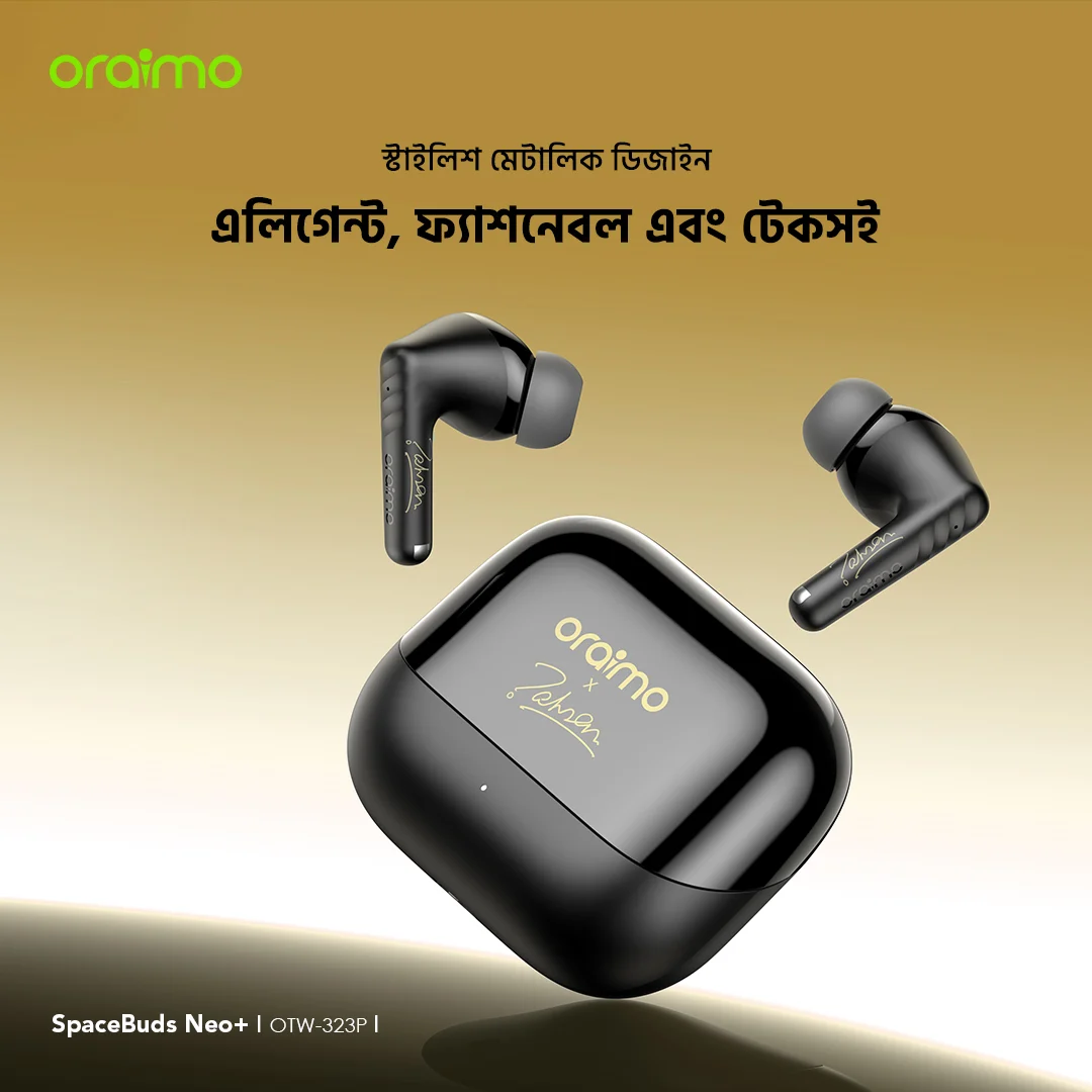 Wireless Earphones SpaceBuds Neo+ OTW-323P bd elegant metallic design Wireless Earphones SpaceBuds Neo+ OTW-323P bd elegant metallic design