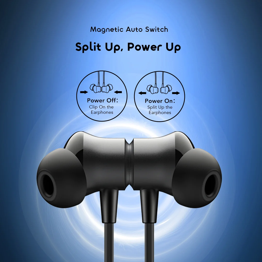 oraimo Necklace 5 earphones OEB-611-BLACK magnetic oraimo Necklace 5 earphones OEB-611-BLACK magnetic
