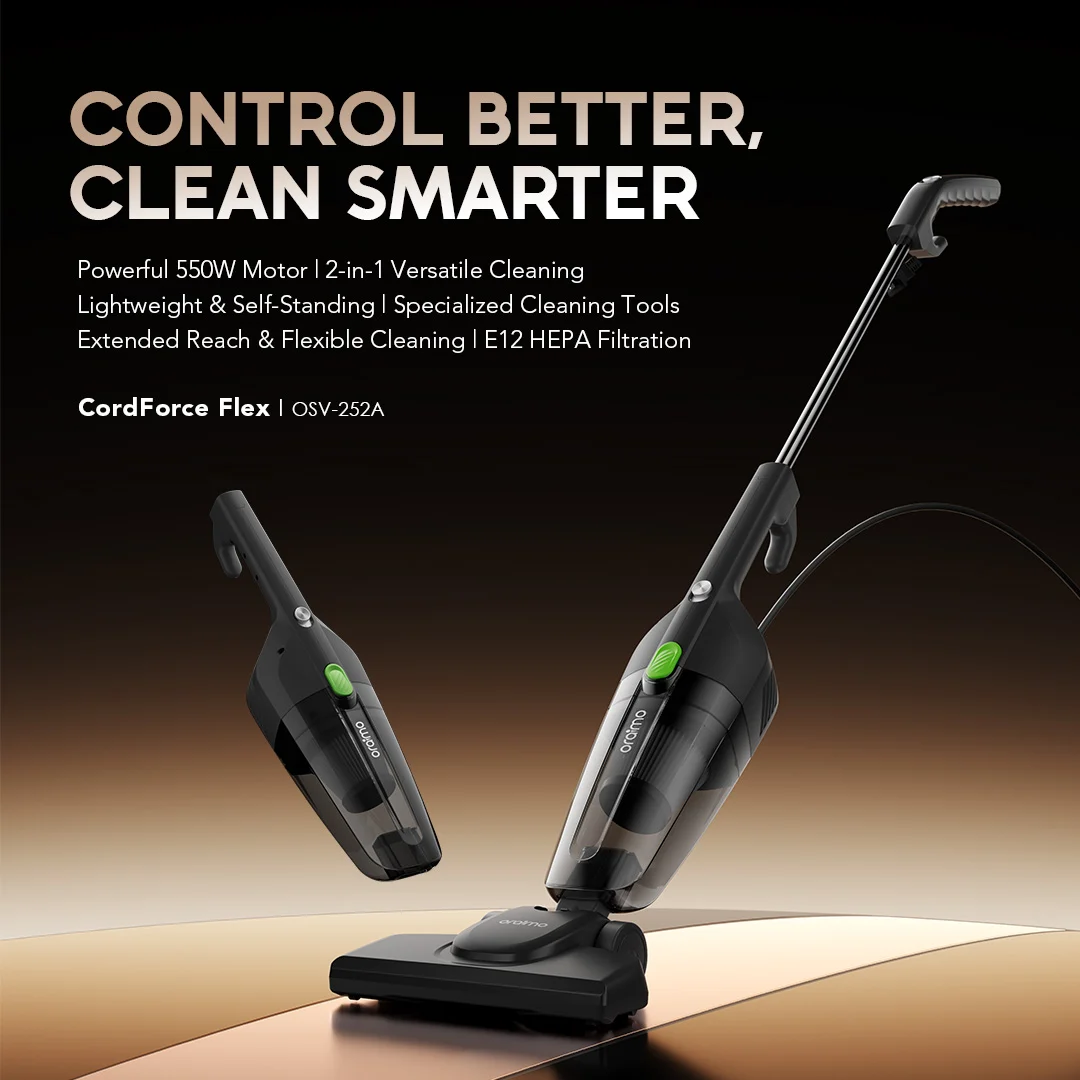 oraimo Corded Stick Vacuum CordForce Flex OSV 252A Control 1 oraimo Corded Stick Vacuum CordForce Flex OSV 252A Control 1