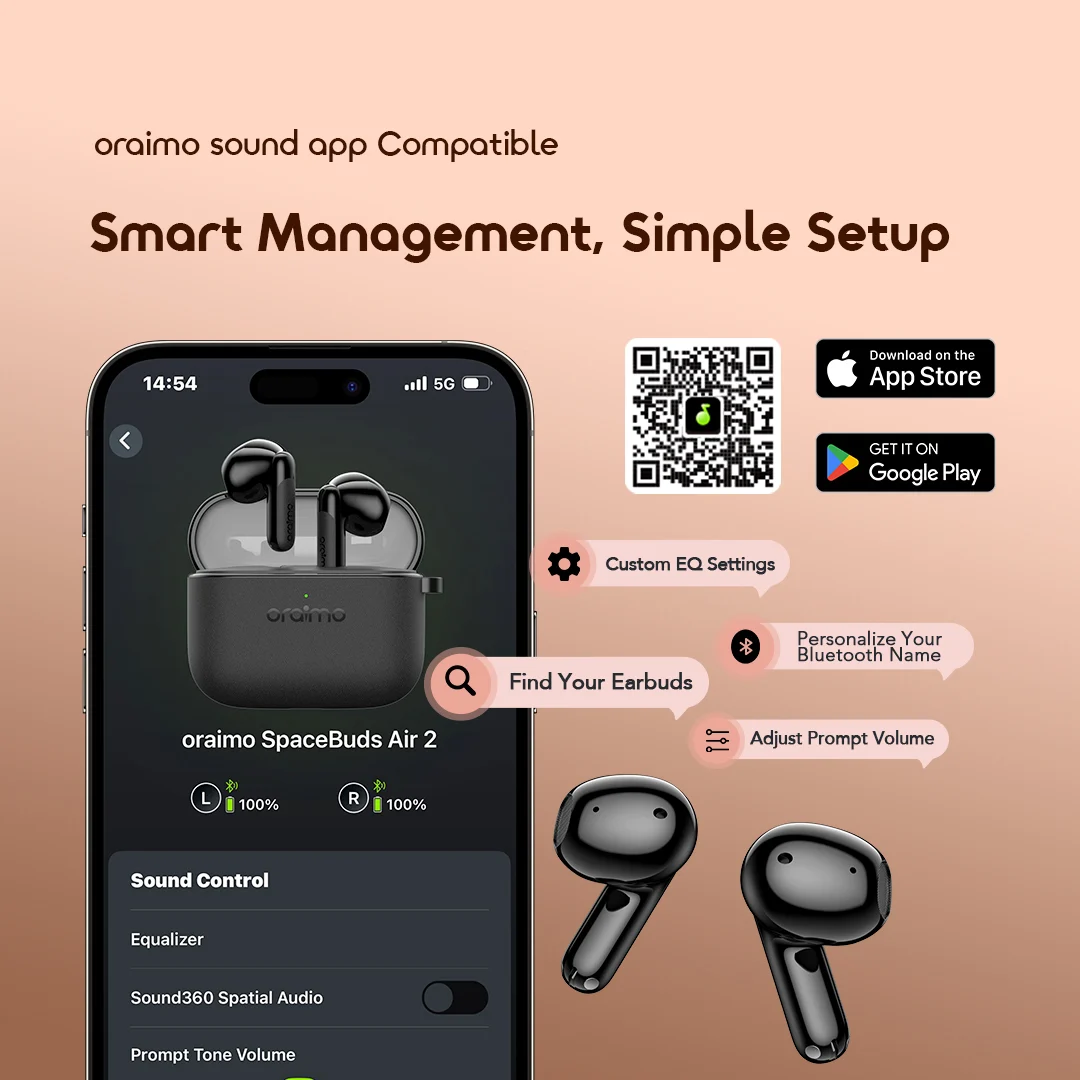 oraimo true wireless earbuds SpaceBuds Air 2 OTW-325S 09 oraimo sound app compatible oraimo true wireless earbuds SpaceBuds Air 2 OTW-325S 09 oraimo sound app compatible