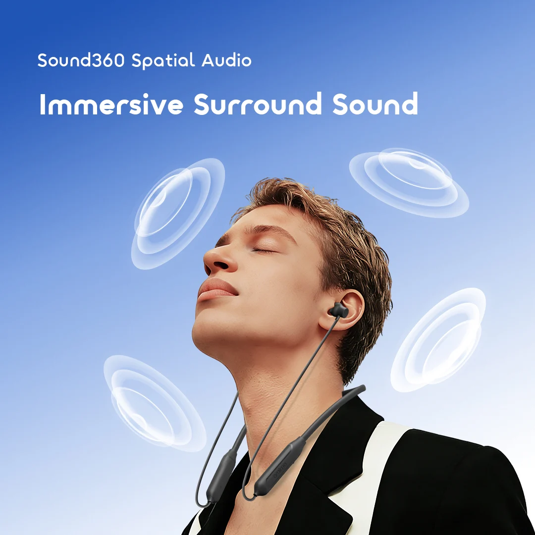 oraimo Earphone Necklace Neo OEB-310 05 Sound360 Spatial Audio oraimo Earphone Necklace Neo OEB-310 05 Sound360 Spatial Audio