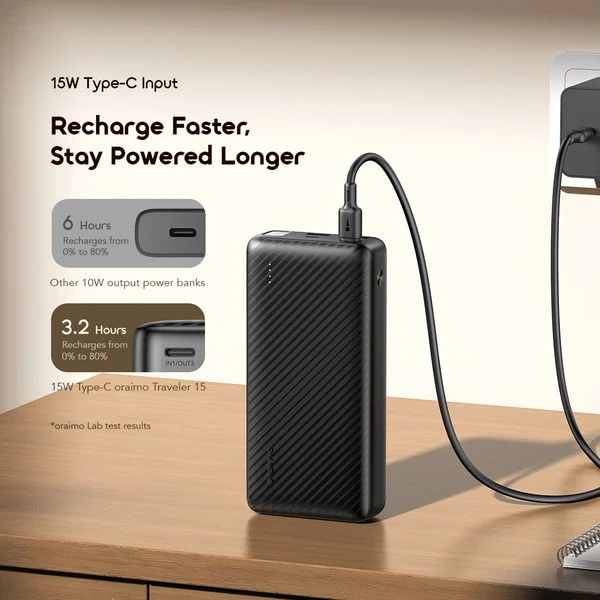Traveler 15 20000mAh Power Bank price in Bangladesh