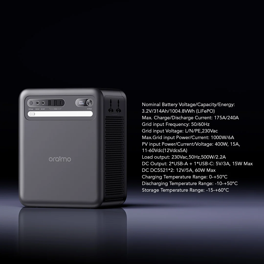 oraimo KILI OPS-5102 product parameters specifications oraimo KILI OPS-5102 product parameters specifications
