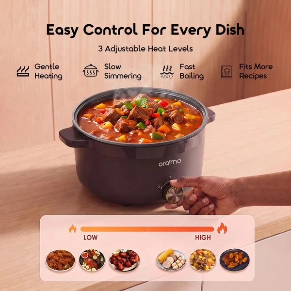 MultiPot 3 In 1 3L Efficient Versatile  Electric Hotpot price in Bangladesh