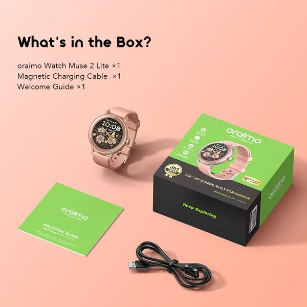 Watch Muse 2 Lite 1.26'' IP68 Chic Versatile Smart Watch price in Bangladesh