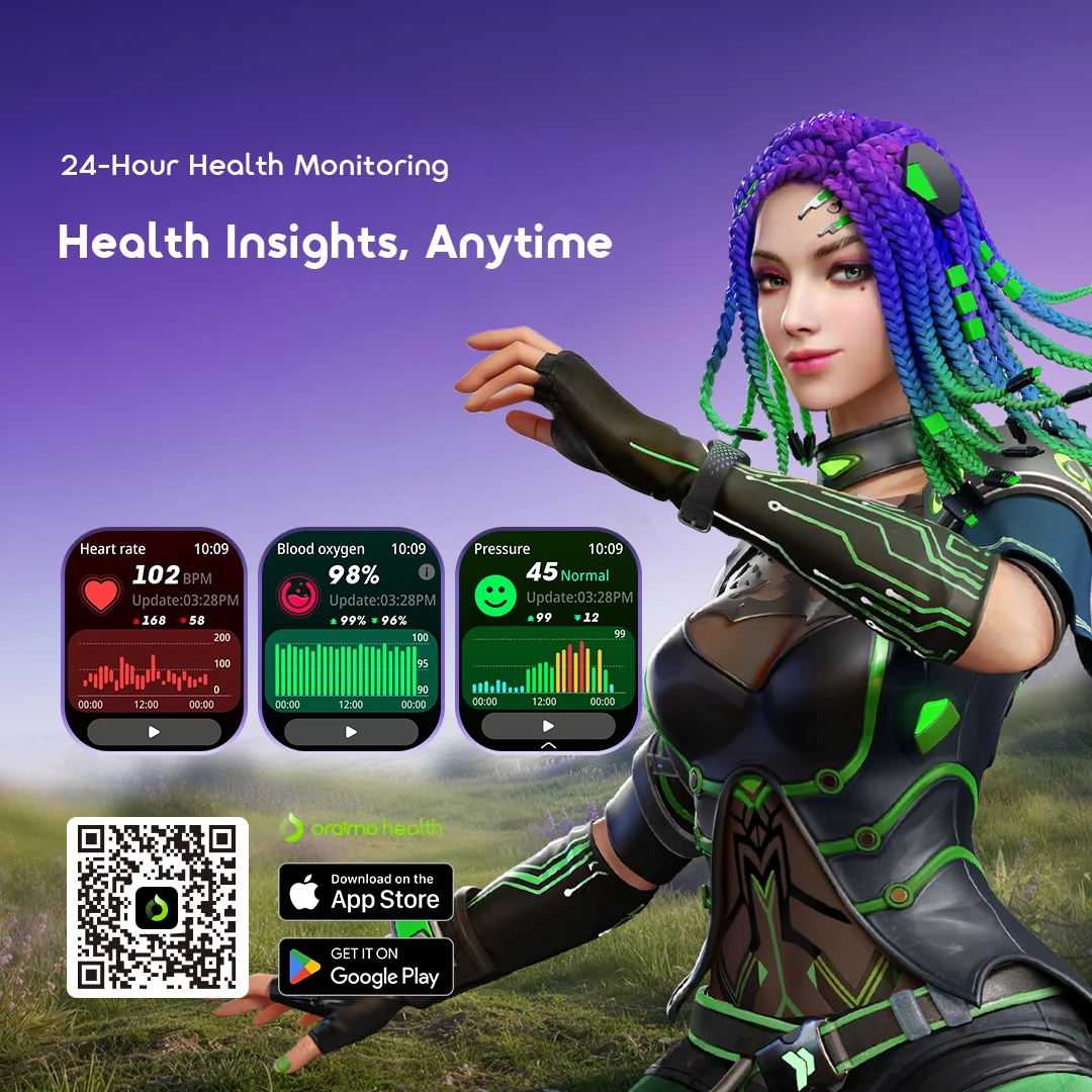 oraimo Smart Watch Watch 6 MOCO OSW-809 07 24-Hour Health Monitoring oraimo Smart Watch Watch 6 MOCO OSW-809 07 24-Hour Health Monitoring