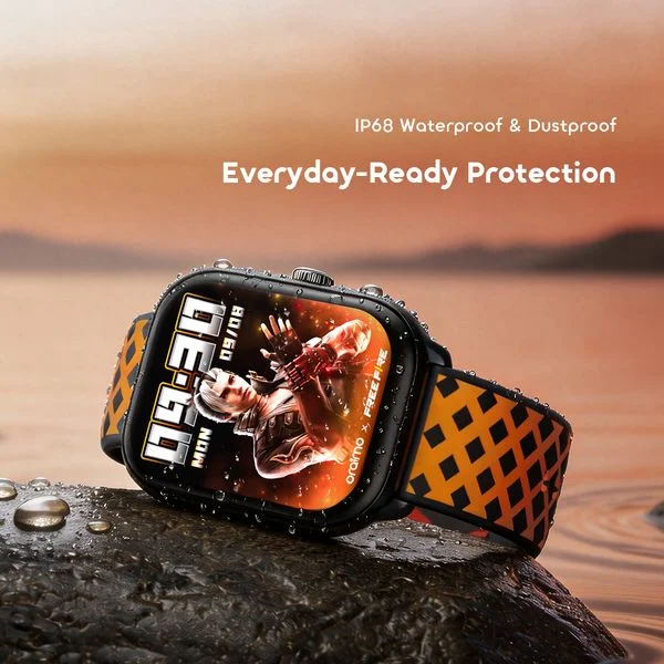 Watch 6 HAYATO X Free Fire 2.01" HD Screen Smart Watch price in Bangladesh