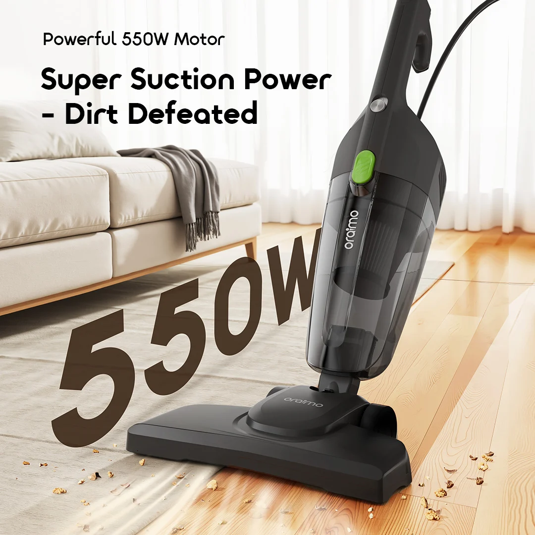 oraimo Corded Stick Vacuum CordForce Flex OSV 252A 550W 2 oraimo Corded Stick Vacuum CordForce Flex OSV 252A 550W 2