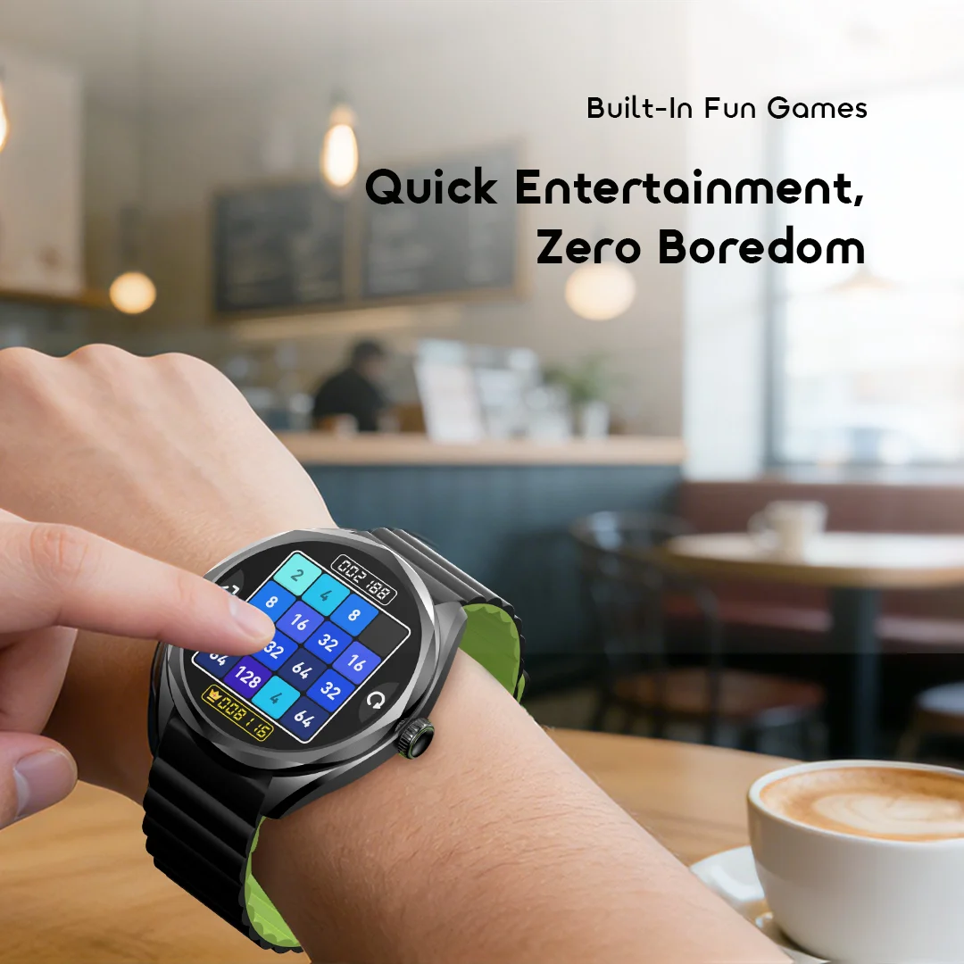 oraimo Smart Watch Watch Nova 2R OSW-834 09 Built-In Fun Games oraimo Smart Watch Watch Nova 2R OSW-834 09 Built-In Fun Games