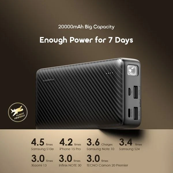 Traveler 15 20000mAh Power Bank price in Bangladesh