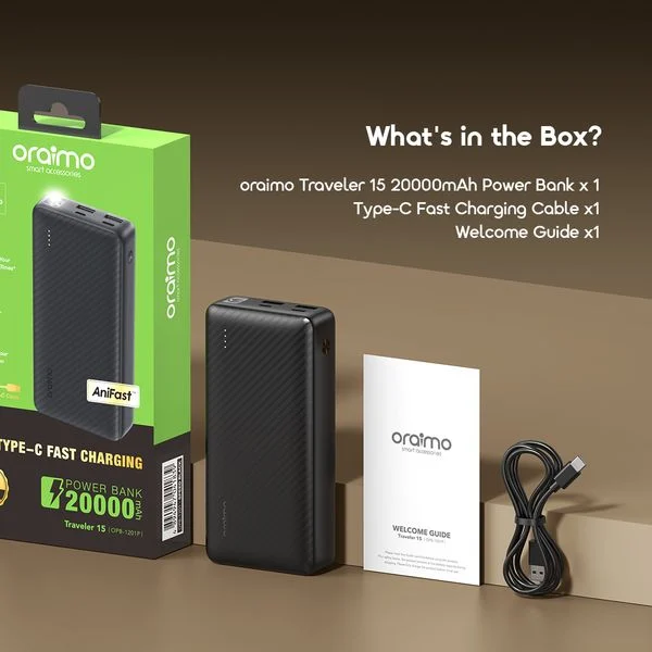 Traveler 15 20000mAh Power Bank price in Bangladesh