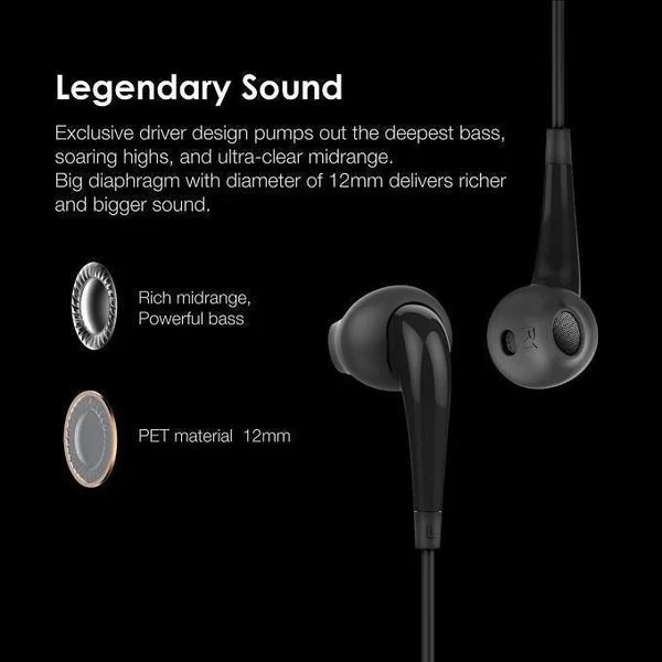 Halo 2S Half In-Ear Wired Headphones price in Bangladesh