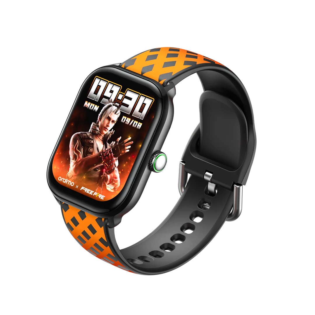 Watch 6 HAYATO X Free Fire 2.01" HD Screen Smart Watch