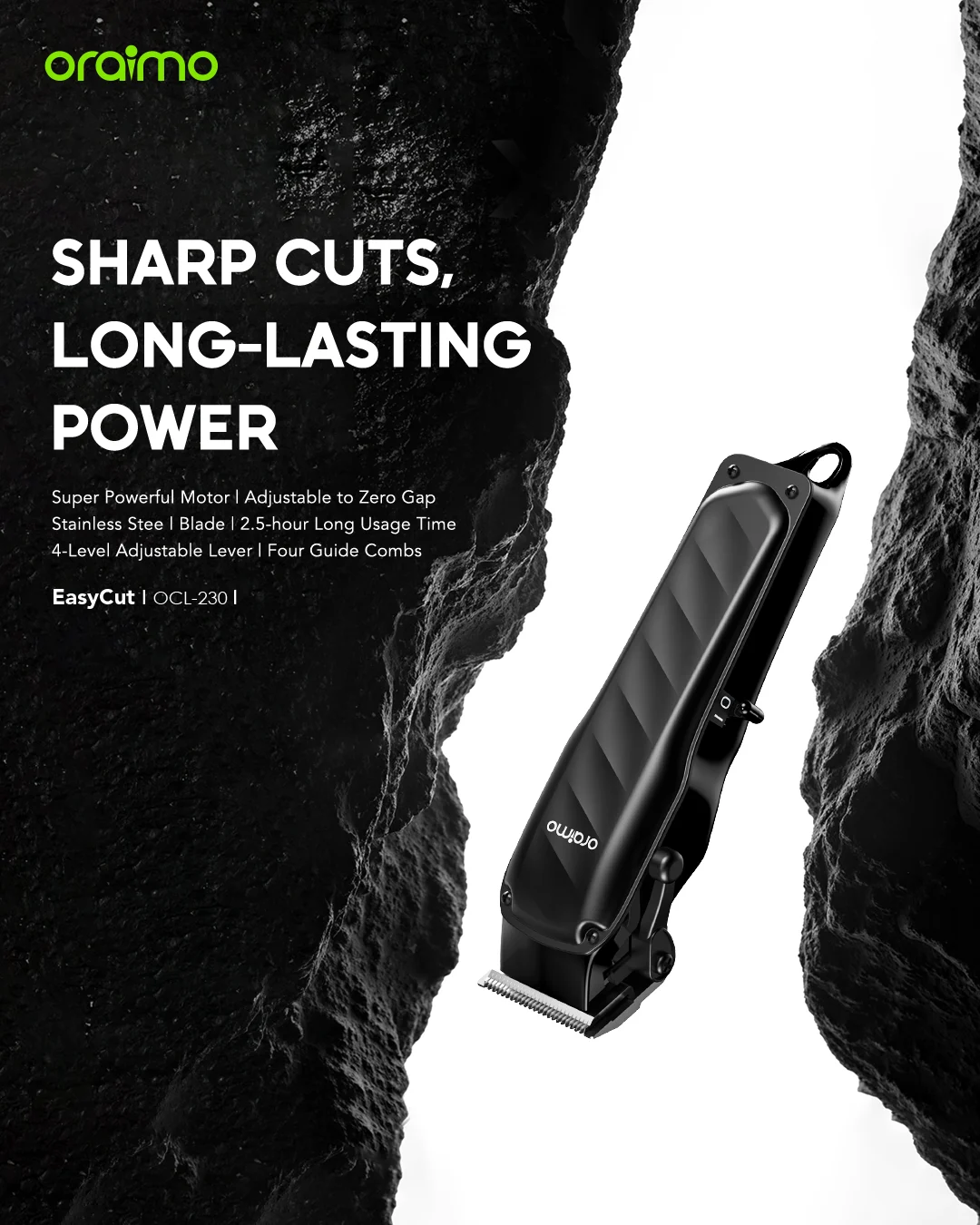 oraimo-Hair-Clipper-EasyCut-OCL-230-1 oraimo-Hair-Clipper-EasyCut-OCL-230-1