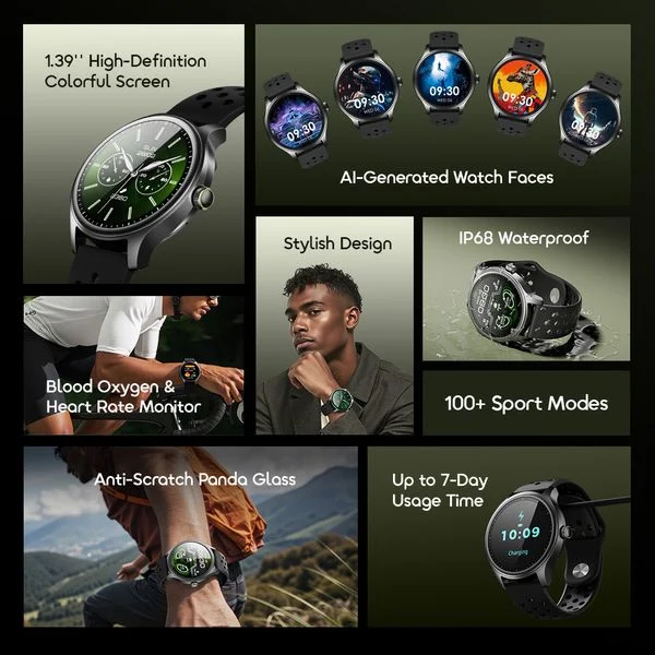 Watch 6R Anti-Scratch Smart Watch price in Bangladesh