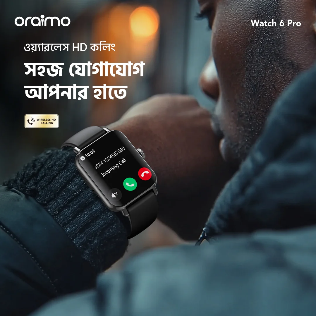 oraimo-Smart-Watch-Watch-6-Pro-OSW-807S-7- Time100+ Sport Modes oraimo-Smart-Watch-Watch-6-Pro-OSW-807S-7- Time100+ Sport Modes