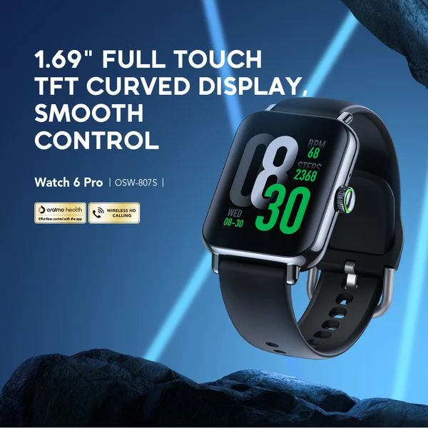 Watch 6 Pro 1.69'' Full Touch Smart Watch price in Bangladesh