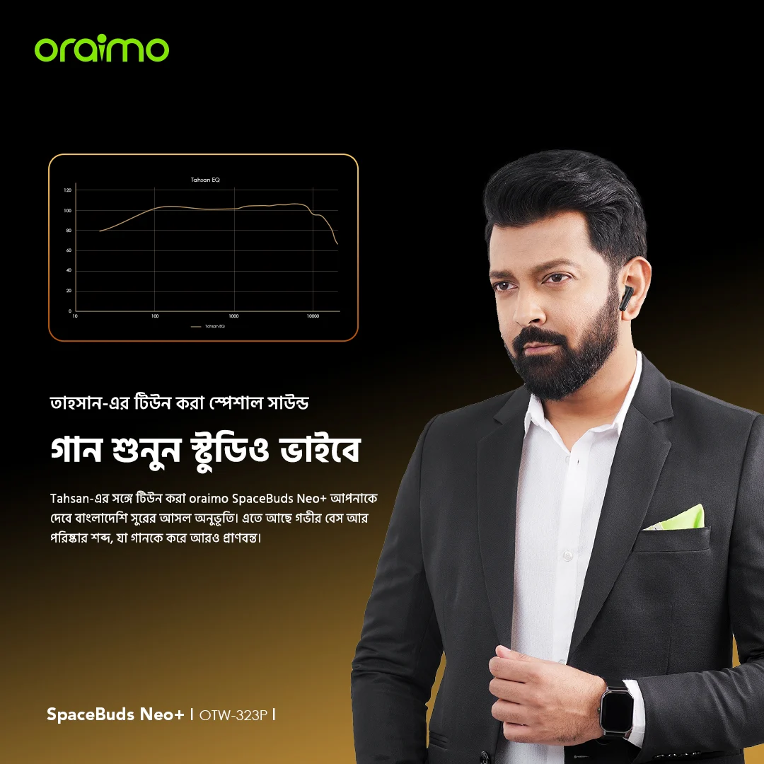 Wireless Earphones SpaceBuds Neo+ OTW-323P bd tuned by tahsan Wireless Earphones SpaceBuds Neo+ OTW-323P bd tuned by tahsan