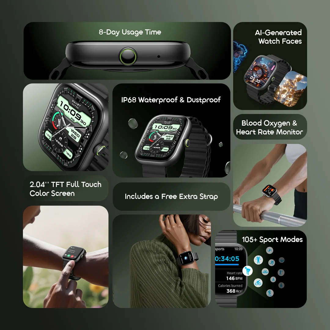 oraimo smartwatch watch 6 OSW-807 features oraimo smartwatch watch 6 OSW-807 features