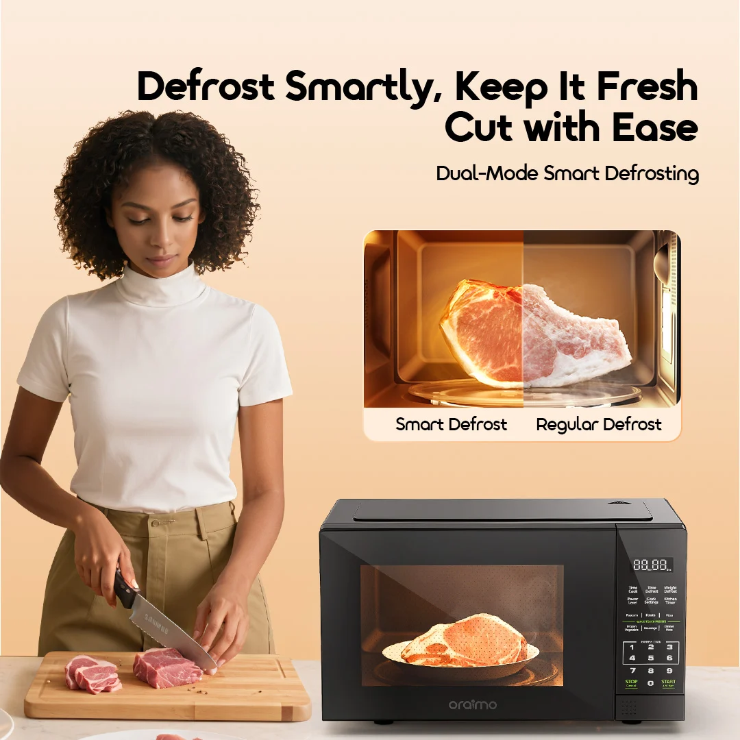 oraimo-Microwave-Oven-InfiWave-Lite-OMO-521A-6-360° Rotating TurntableEven Heat for Every Bite oraimo-Microwave-Oven-InfiWave-Lite-OMO-521A-6-360° Rotating TurntableEven Heat for Every Bite