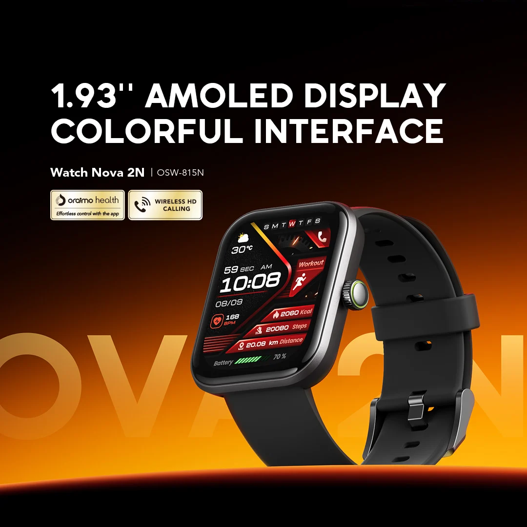 oraimo Smart Watch Watch Nova 2N OSW-815N 1 First oraimo Smart Watch Watch Nova 2N OSW-815N 1 First