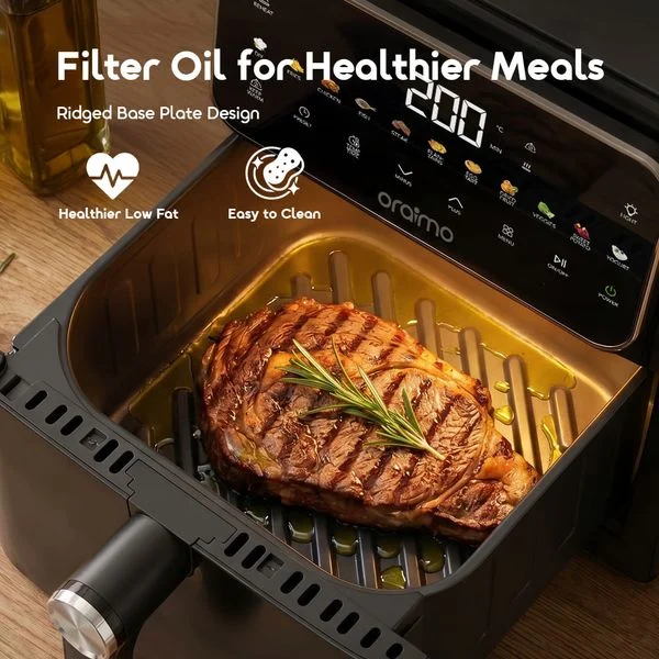 NutriFry S1 6L 1500W 230°C High-Temp Air Fryer price in Bangladesh