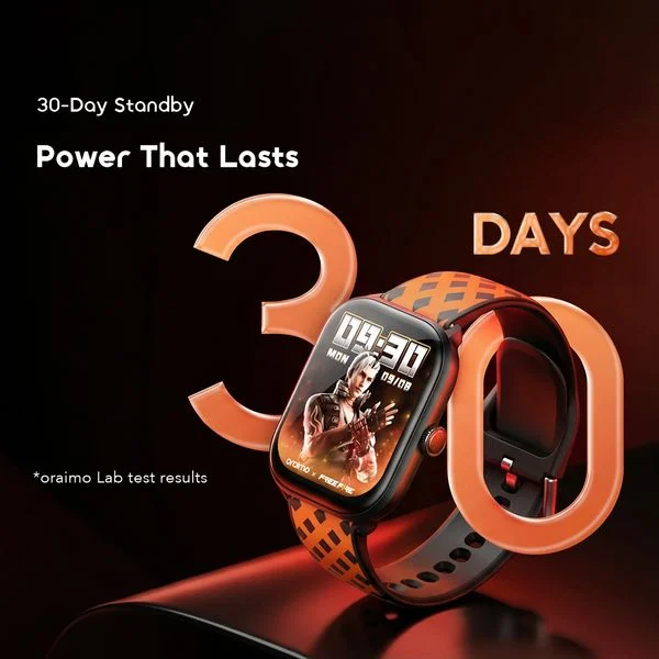 Watch 6 HAYATO X Free Fire 2.01" HD Screen Smart Watch price in Bangladesh