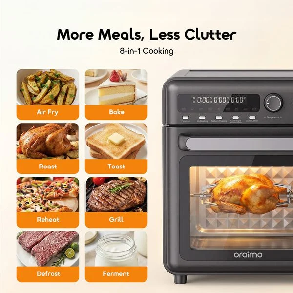 BakeAir Pro 8-in-1  230°C 20L Large Capacity Air Oven price in Bangladesh