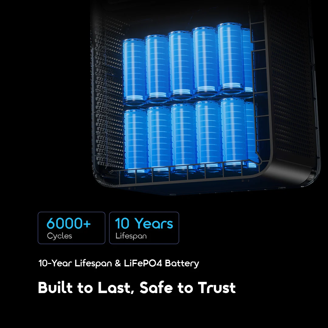 oraimo KILI OPS-5102 10-year lifespan LiFePO4 battery built to last oraimo KILI OPS-5102 10-year lifespan LiFePO4 battery built to last
