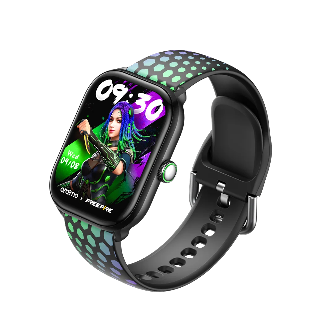 Watch 6 MOCO X Free Fire 2.01" HD Screen Smart Watch