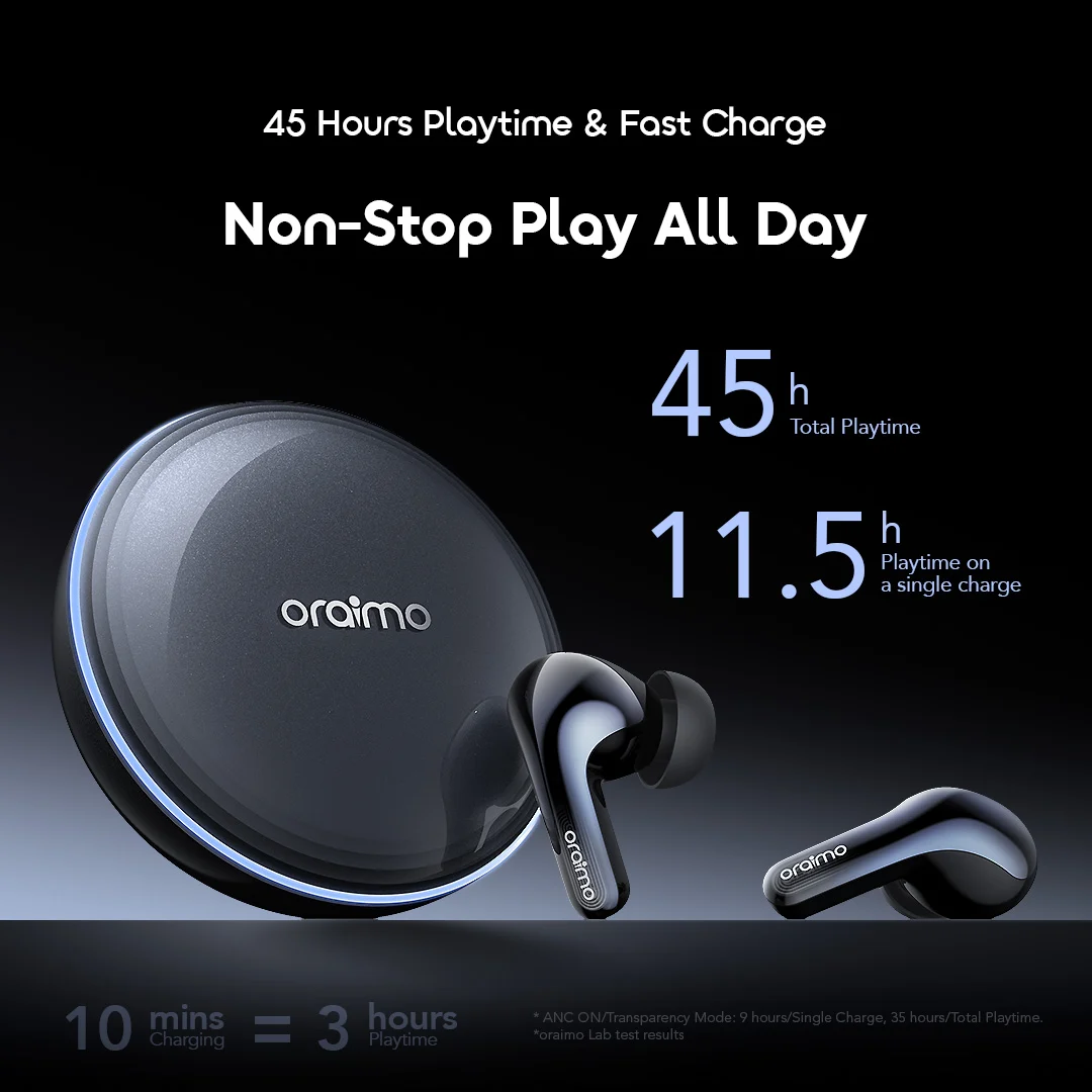 oraimo True Wireless Earbuds SpaceBuds2 OTW 631 11 Charge A