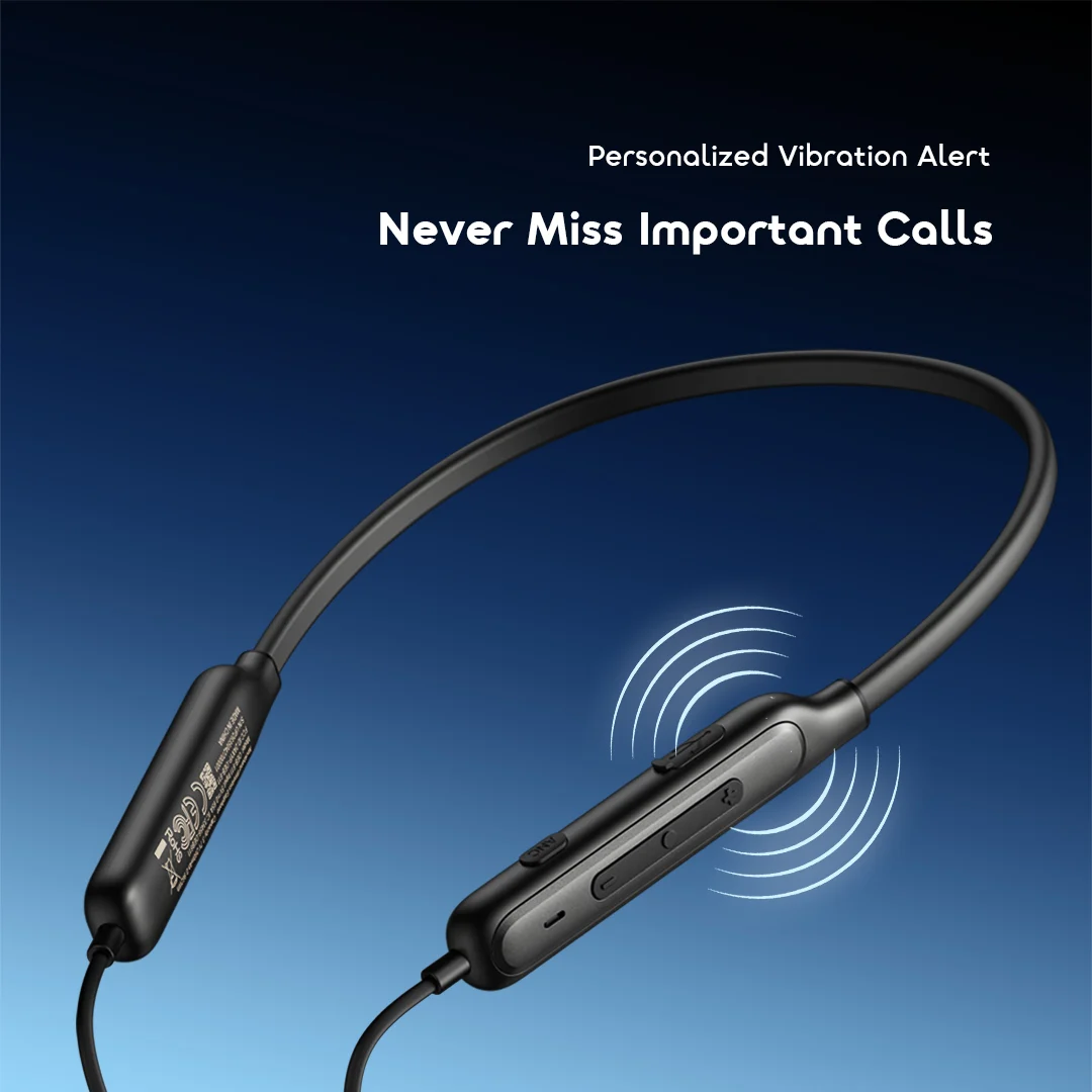 oraimo Necklace 5 earphones OEB-611-BLACK vibration oraimo Necklace 5 earphones OEB-611-BLACK vibration
