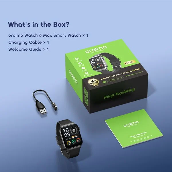 watch 6 max 1.83'' Full Touch 28-Day Smart Watch price in Bangladesh