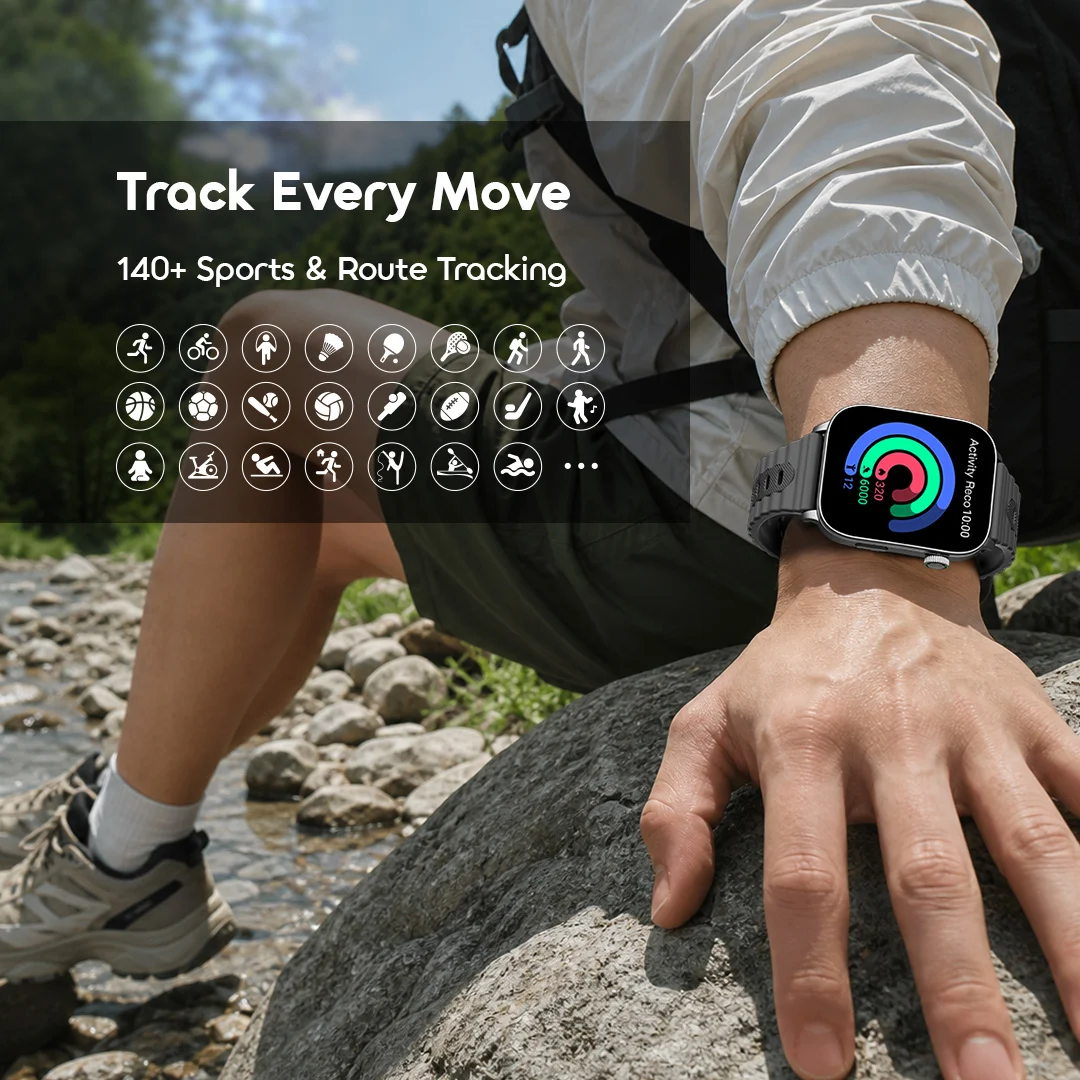 oraimo Smart Watch Watch Nova 2 Air OSW-814S 08 140+ Sports & Route Tracking oraimo Smart Watch Watch Nova 2 Air OSW-814S 08 140+ Sports & Route Tracking