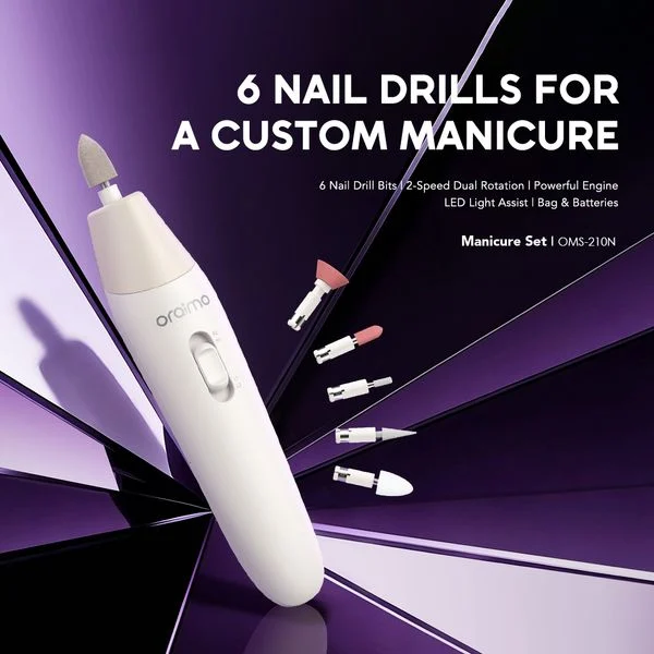 Tipsy 6 Nail Drill  2-Speed Dual Rotation Manicure Set price in Bangladesh