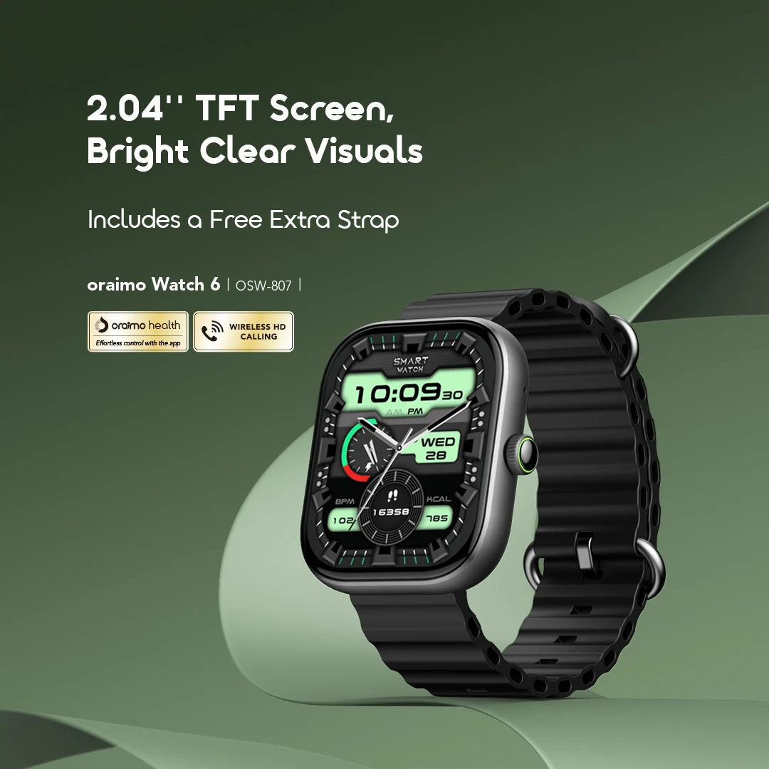 oraimo smartwatch watch 6 OSW-807 oraimo smartwatch watch 6 OSW-807
