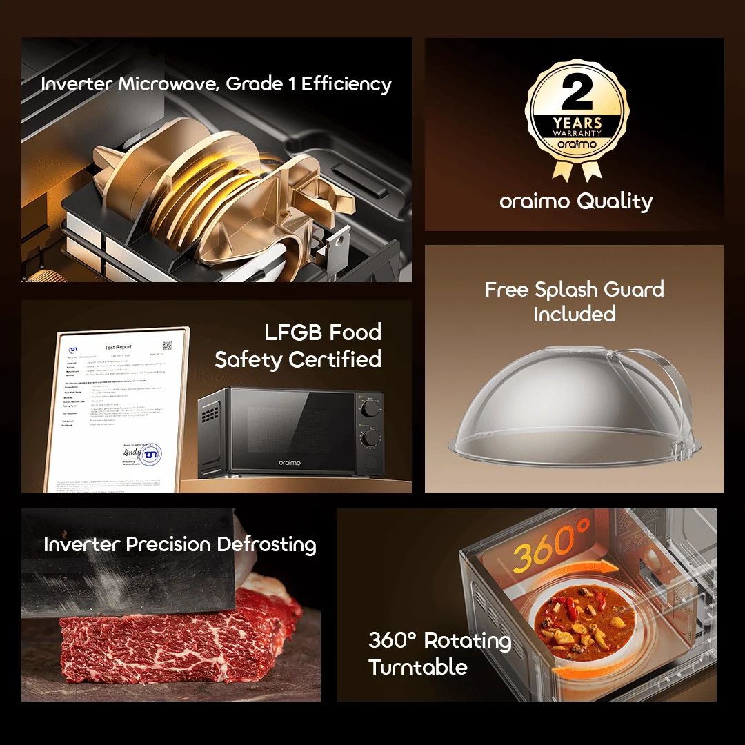 oraimo-Microwave-Oven-InfiWave-Lite-OMO-221A-2 Low-Noise Operation oraimo-Microwave-Oven-InfiWave-Lite-OMO-221A-2 Low-Noise Operation