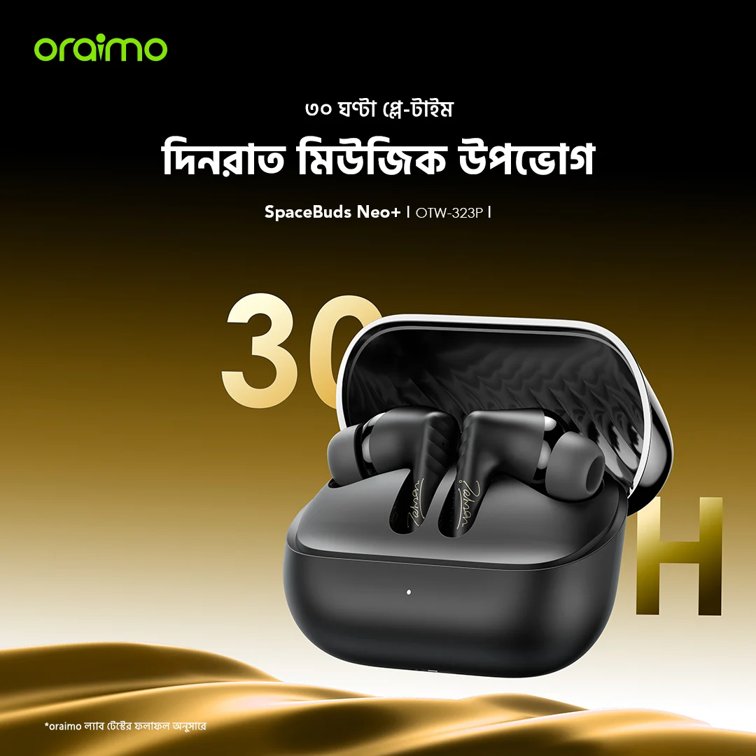 Wireless Earphones SpaceBuds Neo+ OTW-323P bd 30-hour long playtime Wireless Earphones SpaceBuds Neo+ OTW-323P bd 30-hour long playtime