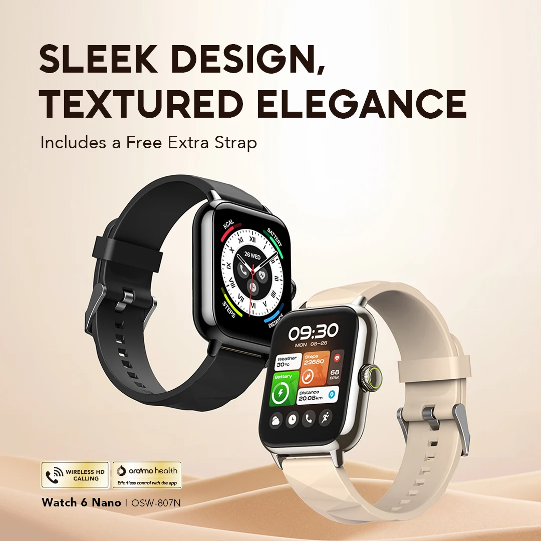 oraimo Smart Watch Watch 6 Nano OSW-807N 1