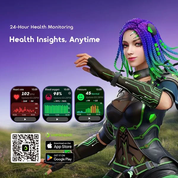 Watch 6 MOCO X Free Fire 2.01" HD Screen Smart Watch price in Bangladesh