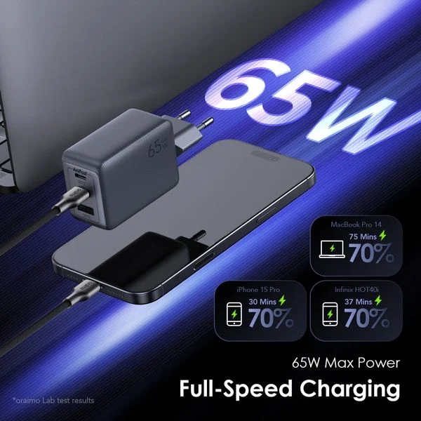 HyperGaN 65 65W Wall Charger Kit price in Bangladesh