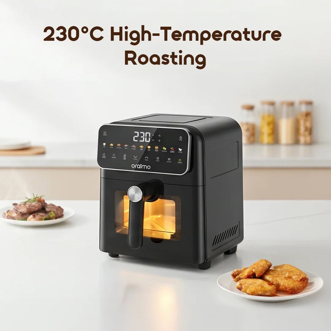oraimo Air Fryer NutriFry S1 OAF-261A-13 230°C High-Temperature Roasting oraimo Air Fryer NutriFry S1 OAF-261A-13 230°C High-Temperature Roasting
