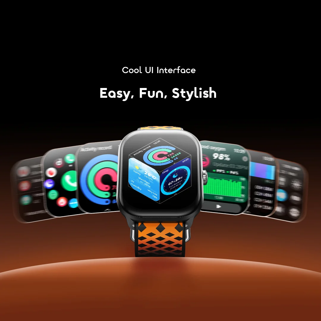 oraimo Smart Watch Watch 6 HAYATO OSW-809 11 Cool UI Interface oraimo Smart Watch Watch 6 HAYATO OSW-809 11 Cool UI Interface