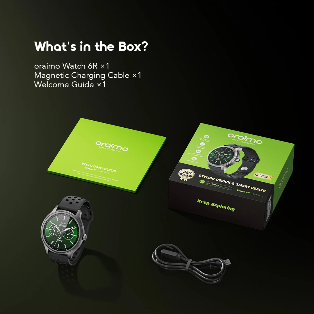 oraimo anti-scratch smart watch watch 6r osw-823 in the box 11 oraimo anti-scratch smart watch watch 6r osw-823 in the box 11