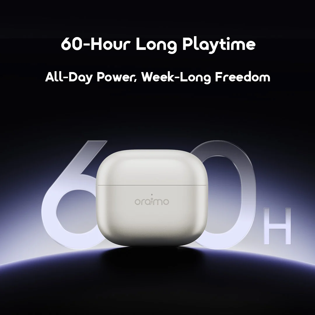 oraimo spacebuds fit true wireless earbuds africa OTW-627S 08 60 hour long playtime oraimo spacebuds fit true wireless earbuds africa OTW-627S 08 60 hour long playtime