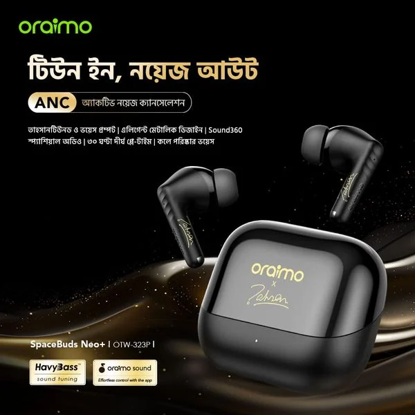 SpaceBuds Neo+ ANC Spatial Audio True Wireless Earphones price in Bangladesh
