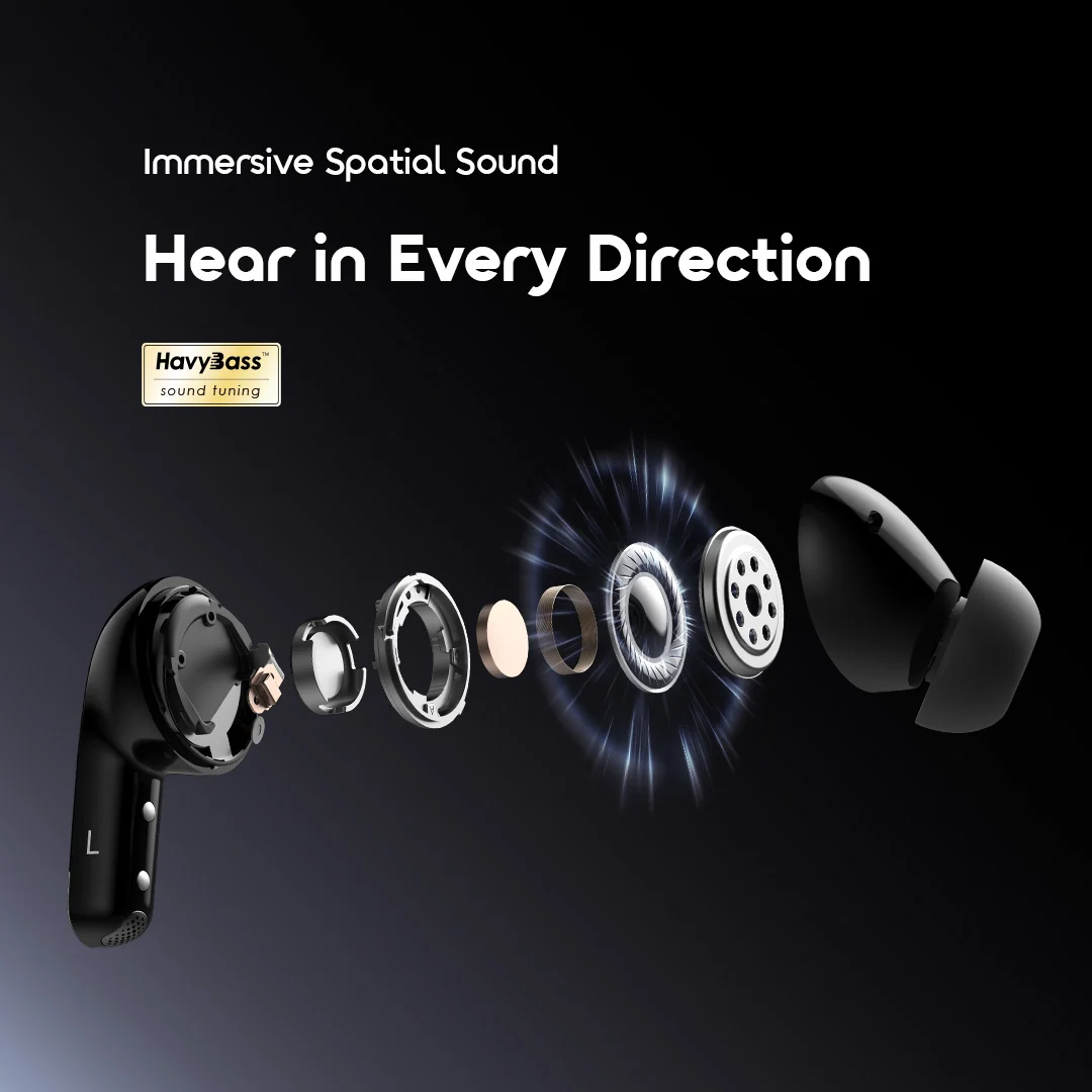 oraimo True Wireless Earbuds SpaceBuds2 OTW 631 4 Immersive A