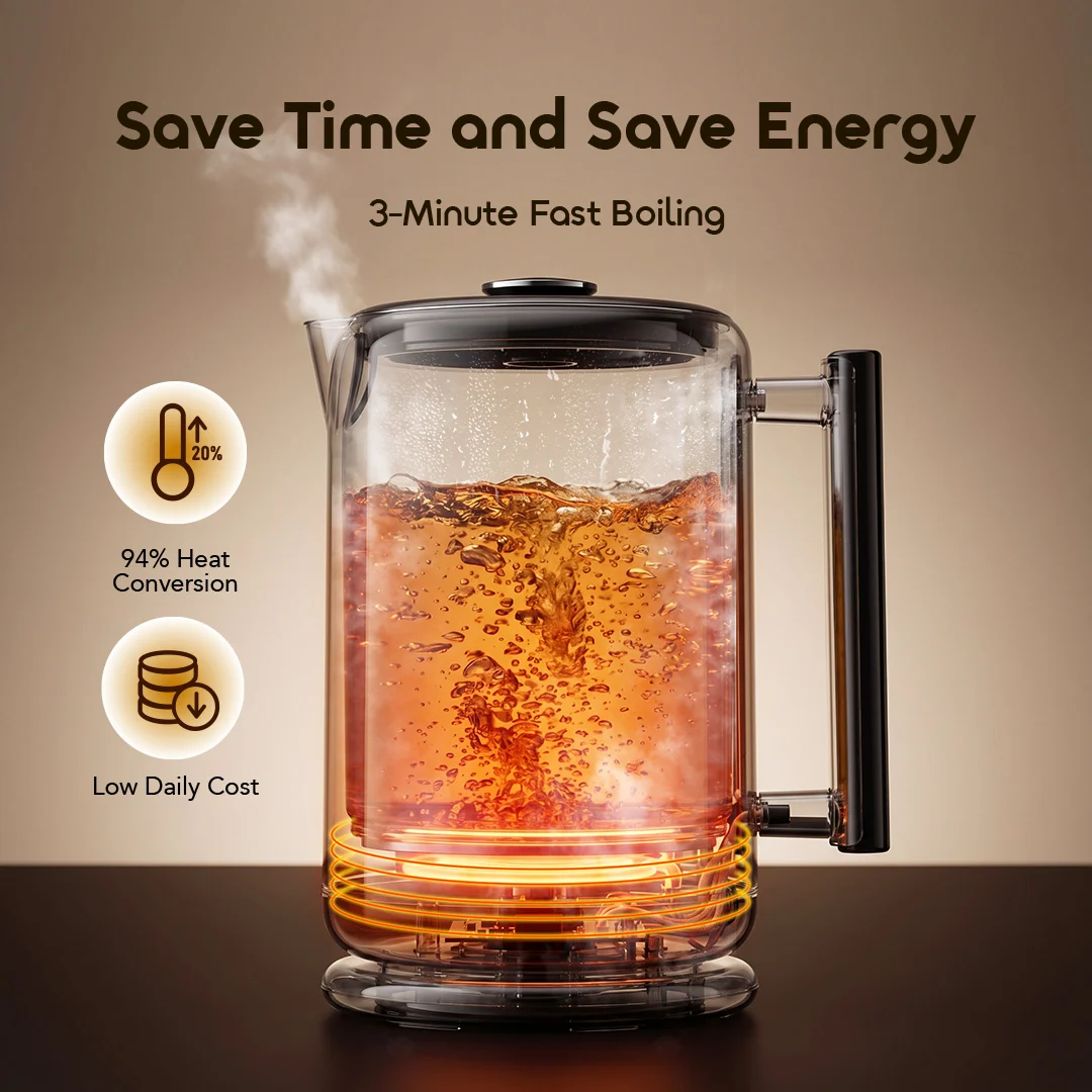 oraimo Electric Kettle FastBrew OEK-261A 02 - 3-Minute Fast Boiling oraimo Electric Kettle FastBrew OEK-261A 02 - 3-Minute Fast Boiling