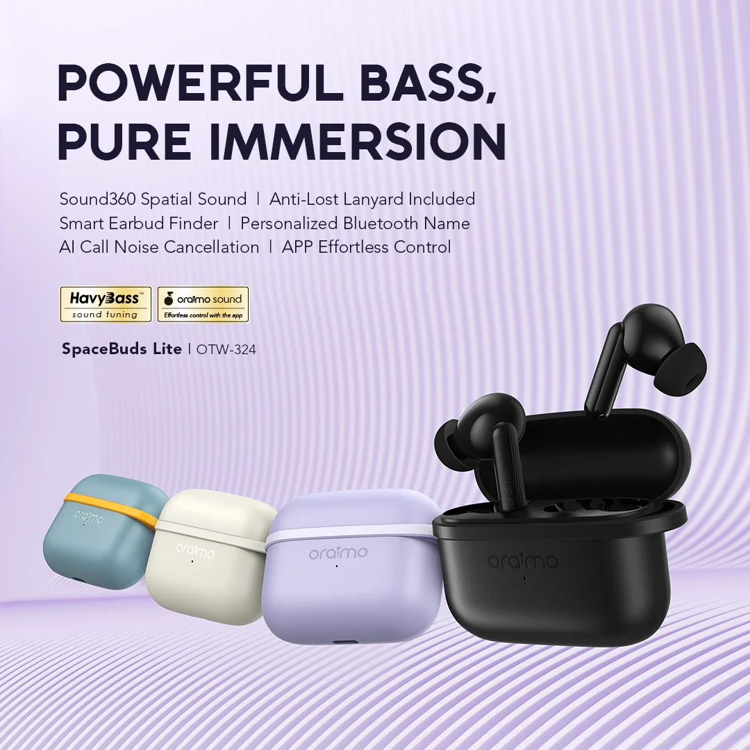 oraimo wireless earbuds SpaceBuds Lite OTW-324 oraimo wireless earbuds SpaceBuds Lite OTW-324